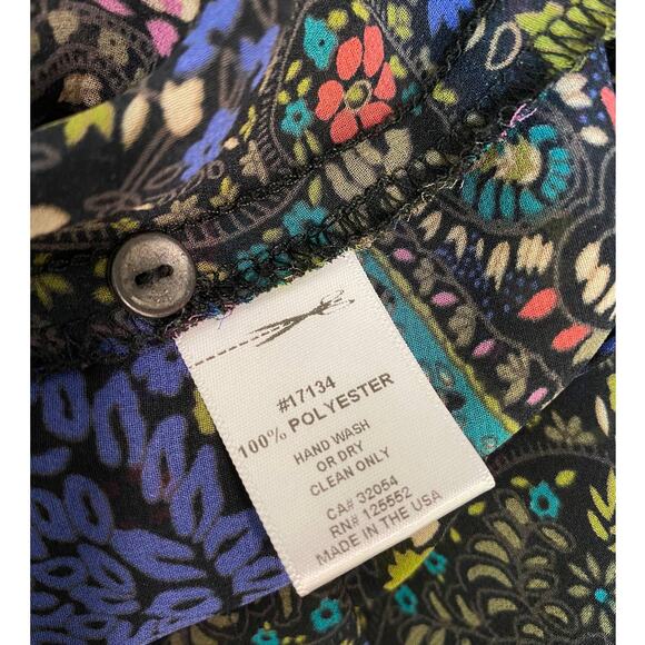 Antrhopologie Dolan T-shirt Olesa Blouse Peasant Top XS - Picture 8 of 8